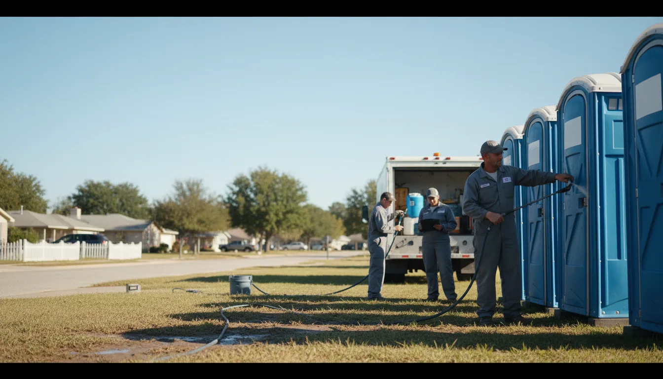 Long-Term Portable Toilet Rental in Norwalk, OH near me